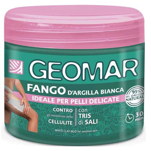 Namol anticelulitic cu argila alba, 600g, Geomar