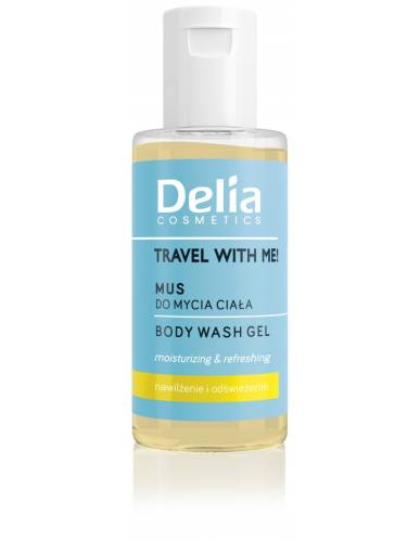 Gel de dus travel size, 50ml, Delia Cosmetics
