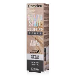 Toner nuantator pentru par Pearl Blonde Cameleo Color Shot, 60ml, Delia Cosmetics