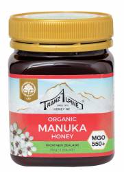 Miere de Manuka MGO550, eco-bio, 250g - TranzAlpine