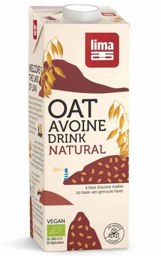 Lapte de ovaz bio 1l - Lima