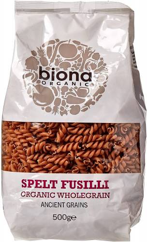 Fusilli integrale din spelta eco-bio 500g Biona