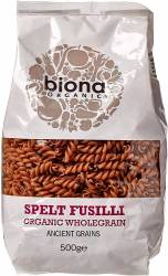 Fusilli integrale din spelta eco-bio 500g Biona