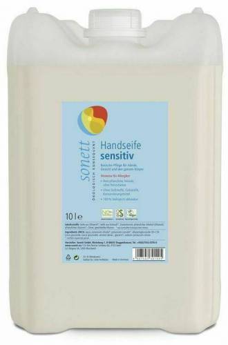Sapun lichid - gel de dus ecologic SENSITIVE 10L - Sonett