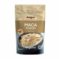 Maca pulbere raw eco-bio 200g - Dragon Superfoods