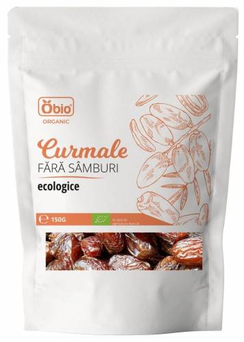 Curmale fara samburi, eco-bio, 250g - Obio