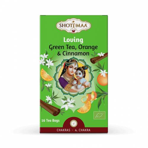 Ceai Shotimaa Chakras - Loving – ghimbir, portocala si scortisoara eco-bio 16dz - Shotimaa