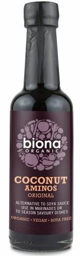 Sos Coconut Aminos, eco-bio, 250ml - Biona