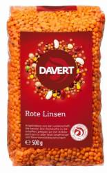 Linte rosie, eco-bio, 500g - DAVERT
