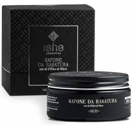 Sapun de ras cu ulei de masline si dafin, 100 g, Isha