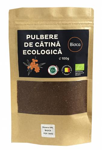 Catina pulbere raw bio 100g - Bioca
