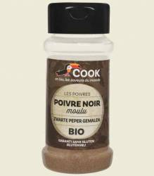 Piper negru macinat eco-bio 45g Cook