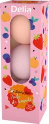 Bombe de baie Capsuni&Afine&Piersica Dairy Fun, 3 x 100g, Delia Cosmetics