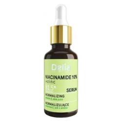 Ser pentru fata si decolteu cu Niacinamide 10% si Zinc, 30ml, Delia Cosmetics