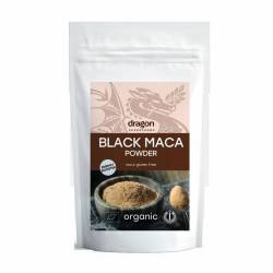 Maca NEAGRA pulbere raw eco-bio 100g - Dragon Superfoods