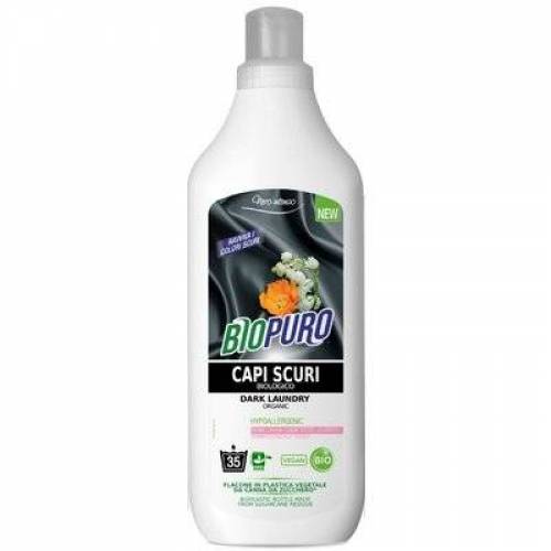 Detergent hipoalergen pentru rufe negre eco-bio 1l - Biopuro