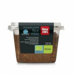 Pasta Miso de orez si soia nepasteurizata cu continut redus de sare eco 300g - Lima