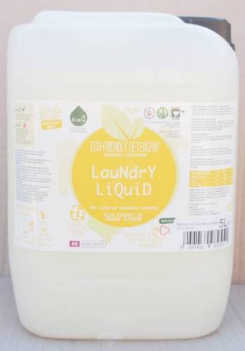 Detergent eco lichid rufe albe si colorate portocale 5l BIOLU