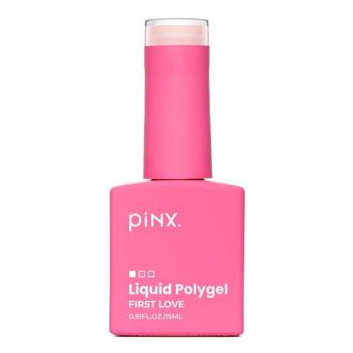 Polygel lichid First Love Forbidden Kiss, 15ml, Pinx.