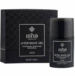 Gel after shave - dupa barbierit - cu acid hialuronic, 50 ml, Isha