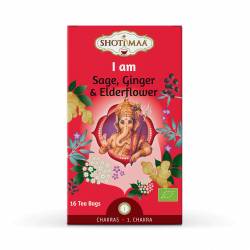 Ceai Shotimaa Chakras - I Am – salvie, ghimbir si soc eco-bio 16dz - Shotimaa