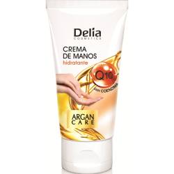 Crema pentru maini cu coenzima Q10 si ulei de argan, 50ml, Delia Cosmetics