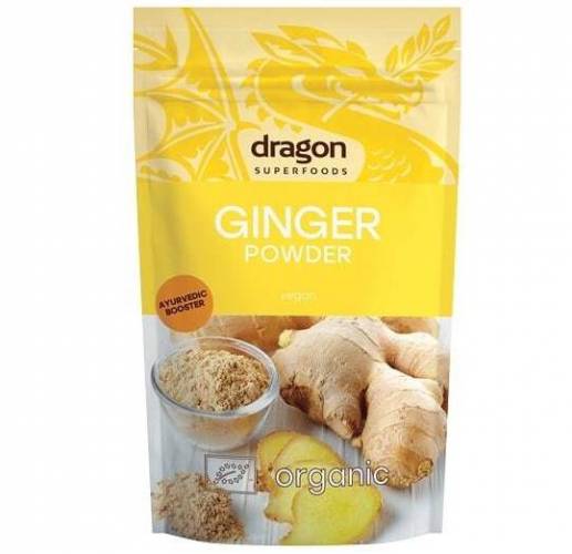 Ghimbir pudra, eco-bio, 200g - Dragon Superfoods