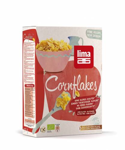 Fulgi de porumb eco-bio 375g - Lima