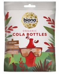 Jeleuri organice Cola Bottles 75g Biona