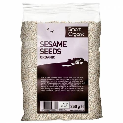 Seminte de susan integrale nedecorticate 250g - ECO-BIO - Dragon Superfoods