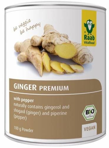 GHIMBIR PUDRA PREMIUM BIO 100g, Raab