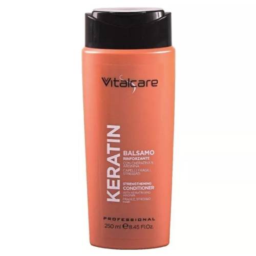Balsam pentru par fragil Keratin, 250ml, Vitalcare