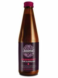 Suc de merisoare pur eco-bio 330ml Biona