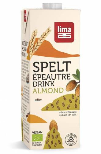 Lapte de spelta cu migdale 1l - Lima