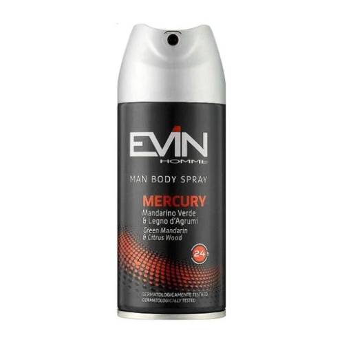 Deodorant spray pentru barbati Mercury, 150ml, Evin