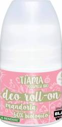 Deodorant roll-on cu migdale, eco-bio, 50ml - Tiama