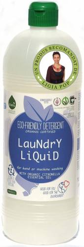 Detergent Eco LiCHId Rufe Albe Si Colorate Lamaie 1l - BIOLU