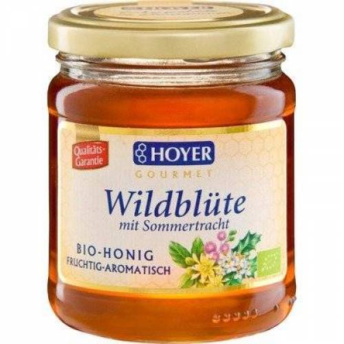 Miere din flori salbatice, eco-bio, 250g - HOYER
