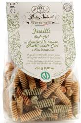 Fusilli tricolore, fara gluten, eco-bio, 250g - Pasta Natura