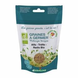 Mix alfalfa, trifoi, ridiche pt germinat eco-bio 150g - Germline