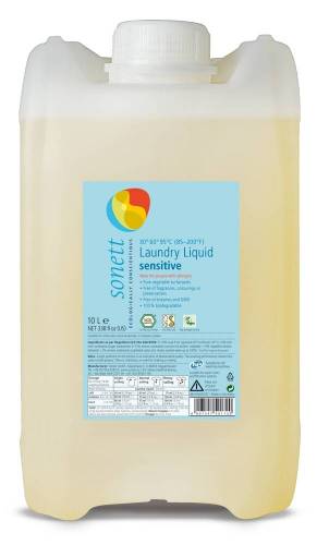 Detergent ecologic pt. rufe albe si colorate, neutru 10L - Sonett