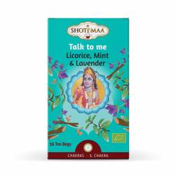 Ceai Shotimaa Chakras - Talk to Me - lemn dulce, menta si lavanda eco-bio 16dz - Shotimaa