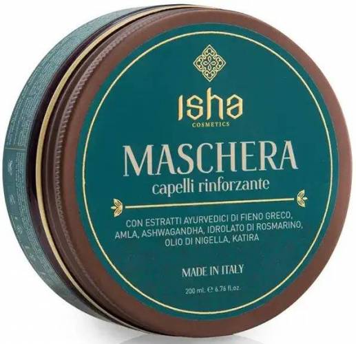 Masca de intarire a parului, 200 ml, Isha