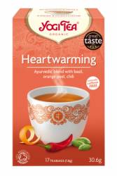 CEAI HEARTWARMING - BUCURIA VIETII 17pl ECO-BIO - Yogi Tea