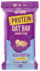 Baton proteic din ovaz si bucati de ciocolata neagra, eco-bio, 40 g, Iswari
