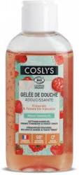 Gel de dus calmant, cu capsuni si rosii, format calatorie, 75 ml, Coslys