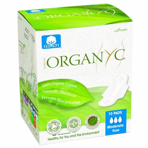 Absorbante Intime Pentru Zi - 10 Buc - ORGanice - CORMAN ORGANYC