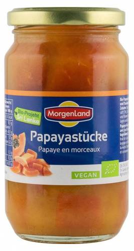 Papaya in suc de ananas 350g - Morgenland