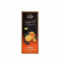 Ciocolata amaruie cu portocale, 55% cacao, 100g - Liebhart’s Amore Bio
