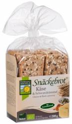 Paine crocanta cu cascaval si chimen negru - eco-bio 200g - Bohlsener Muhle